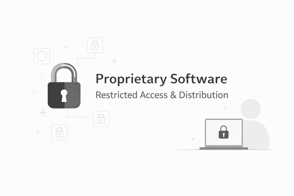 Proprietary Software in Hindi