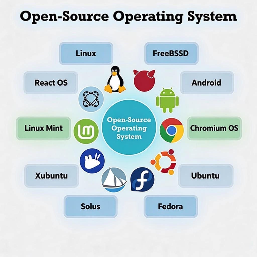 Open Source Operating System in Hindi
