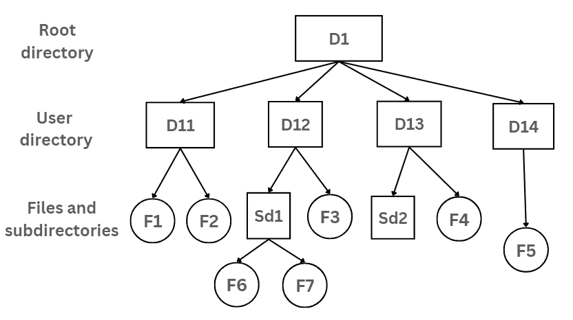 Directory Structure in operating system